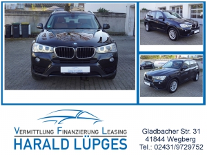BMW X3 xDrive 20 d,Automatik, Sport, Leder, Pano