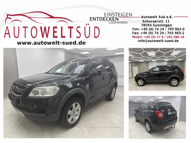 Chevrolet Captiva 2.4l 7 Sitzer AHK T-Leder 1. Hand