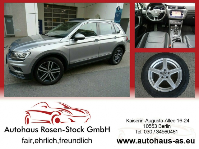 VW Tiguan 2,0 TDI 4M Autom,TOP Paket,Leder,ACC,AHK,Kamera,LED