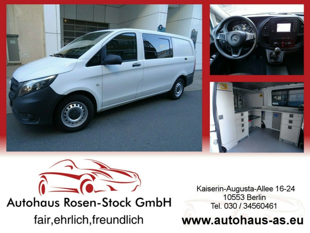Mercedes-Benz Vito lang MixtoTransporter 111 CDI,Regale,STH,Navig,Parktronic