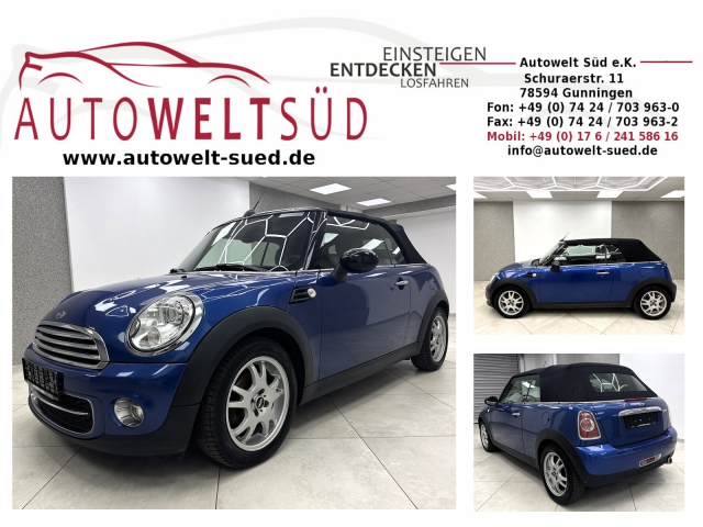 MINI Cooper D Cabrio 1.6 Chilli AC Tempo Leder Xen Navi