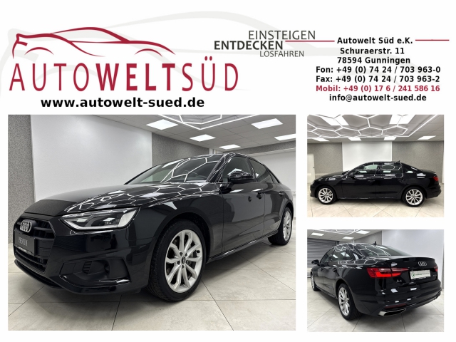 Audi A4 Limousine 40 TDI advanced Sound VCkpt Navi RCam