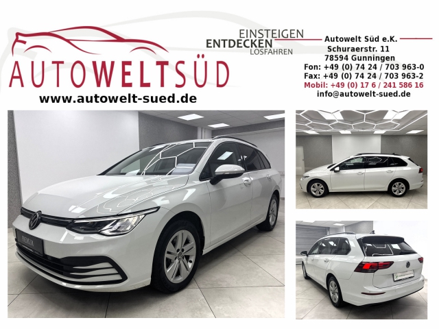 VW Golf Variant 2.0 TDI DSG Life ACC AHK Rcam LED Navi