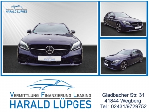 Mercedes-Benz C 300 e, AMG, Night-Paket, LED-Licht, Navi, Leder