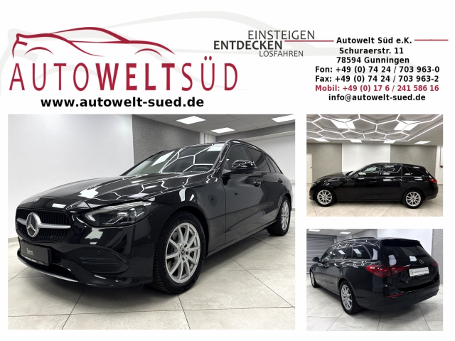 Mercedes-Benz C 200 d T LED MBUX Navi R Cam Apple LED Tempomat