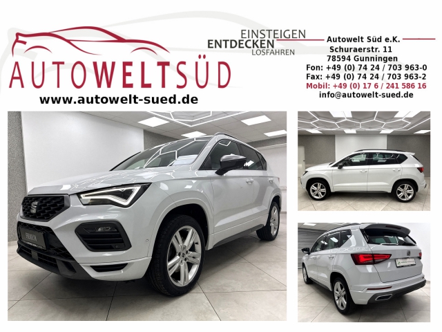 Seat Ateca 2.0 TDI FR Line Sport ACC Leder Mem AHK RCam Mem