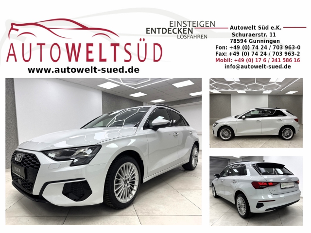 Audi A3 Sportback S Line Sport Black AHK HiFi Sound