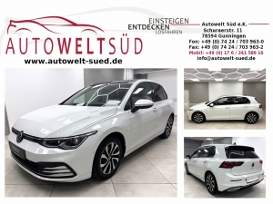 VW Golf 2.0 TDI Life Active Pano HUD Matrix ACC AHK Rcam Navi