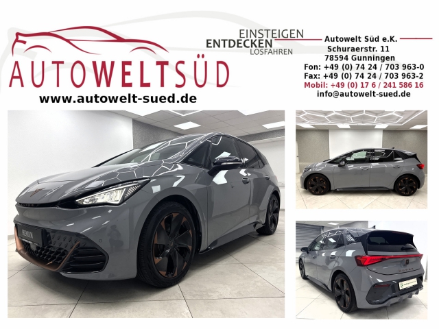 Cupra Born Tech + Pilot M Schalensitze Rcam ACC SHZ Navi