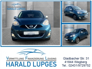 Nissan Micra N-Tec, 4-T�rig. Klima, Navi, Tempomat