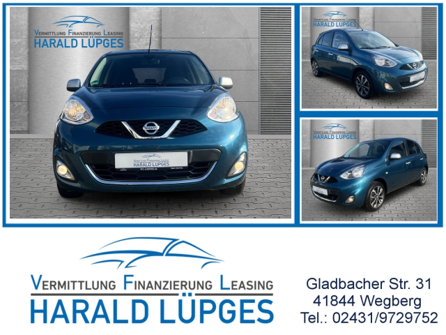 Nissan Micra N-Tec, 4-T�rig. Klima, Navi, Tempomat