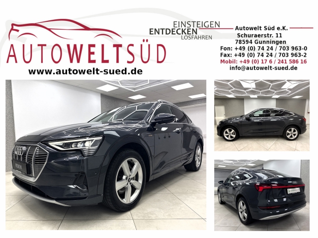Audi e-tron Sportback 55 S Line Sport NachtSicht HUD Air AHK RCam