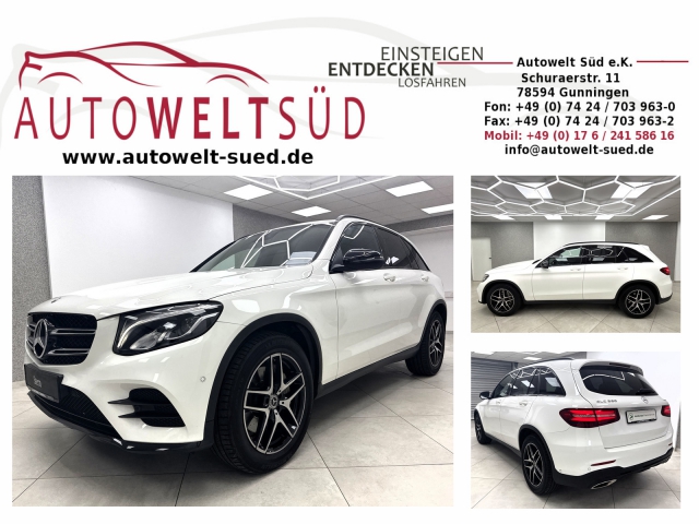 Mercedes-Benz GLC 250 4M AMG Sport Night Navi RCam ElHeck LED 2xSpur Apple