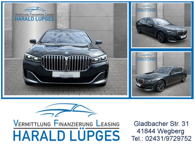 BMW 740d xDrive, Laser, Exclusiv-Leder, Schiebedach