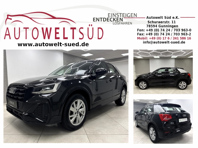 Audi Q2 35 TFSI S Line Sportpaket Black VCkpt ACC KeyL LED Navi Apple