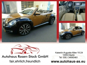 VW New Beetle 2,0 TSI Cabriolet Autom,Leder,Kamera