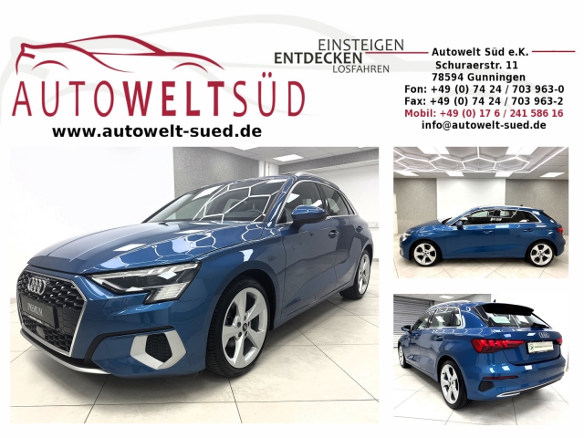 Audi A3 Sportback 35 TFSi advanced Matrix HUD Hifi