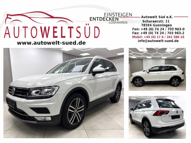 VW Tiguan 2.0 TDI DSG 4M Highline AHK LED Navi Keyless