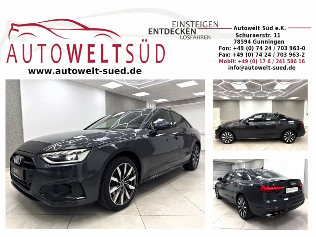 Audi A4 Limousine 40 TDI quattro advanced Optik Black