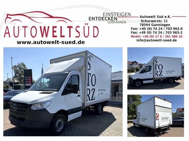 Mercedes-Benz Sprinter 314 CDI Koffer LBW RCam AppleCar RCam