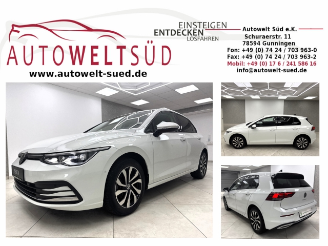 VW Golf 1.5 TSI Active StHz HUD ACC Navi LED+ Rcam Apple Ambient