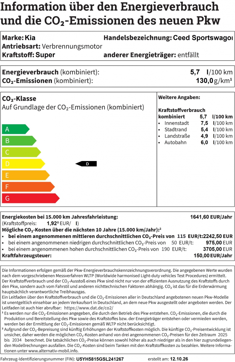 Kia Ceed SW – Bild 20