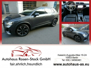 Audi Q3 40 TFSI Quattro S-Line Autom,ACC,AHK,Leder