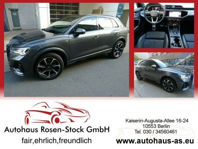 Audi Q3 40 TFSI Quattro S-Line Autom,ACC,AHK,Leder