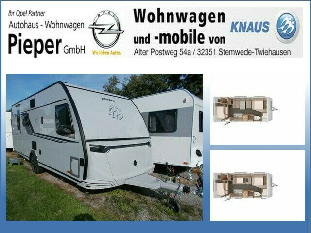 Knaus S�dwind 540 FDK Black Selection bis 7 Schlafpl�tze