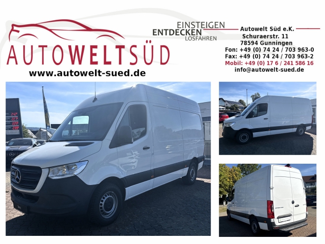 Mercedes-Benz Sprinter 317 CDI L2 H2 3.5t Rcam AC Tempomat SHZ MBUX