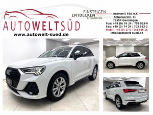 Audi Q3 35 TFSi S Line Sportpaket ACC AHK Rcam CarPlay LED
