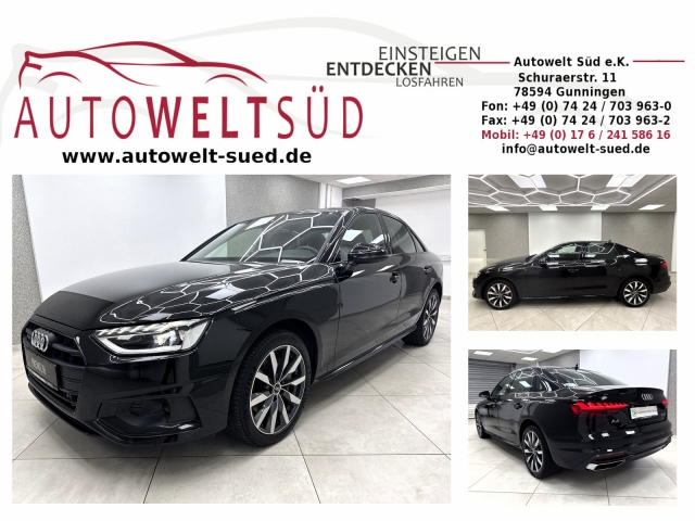 Audi A4 Limousine 40 TDI Quattro advanced RCam CarPlay